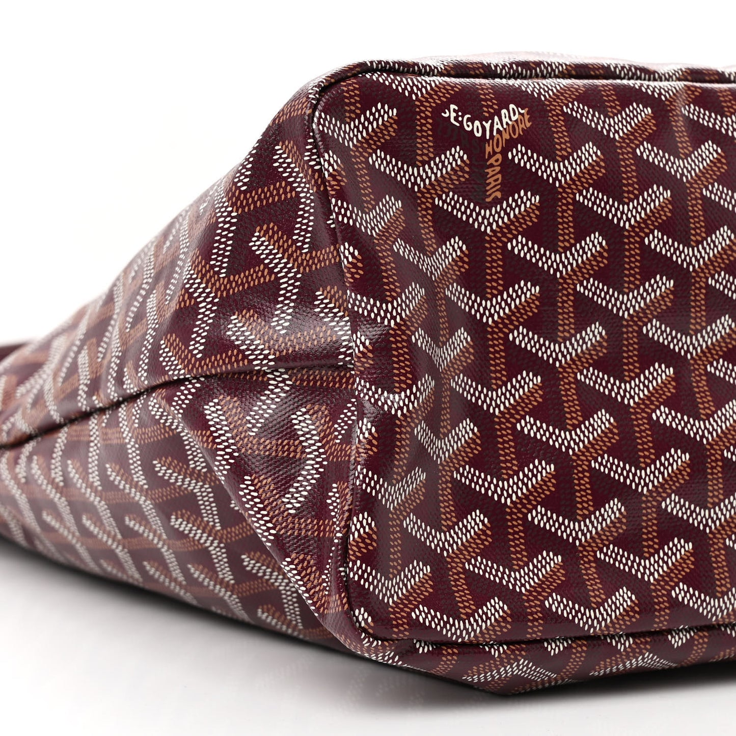 Goyardine Boheme Hobo Burgundy