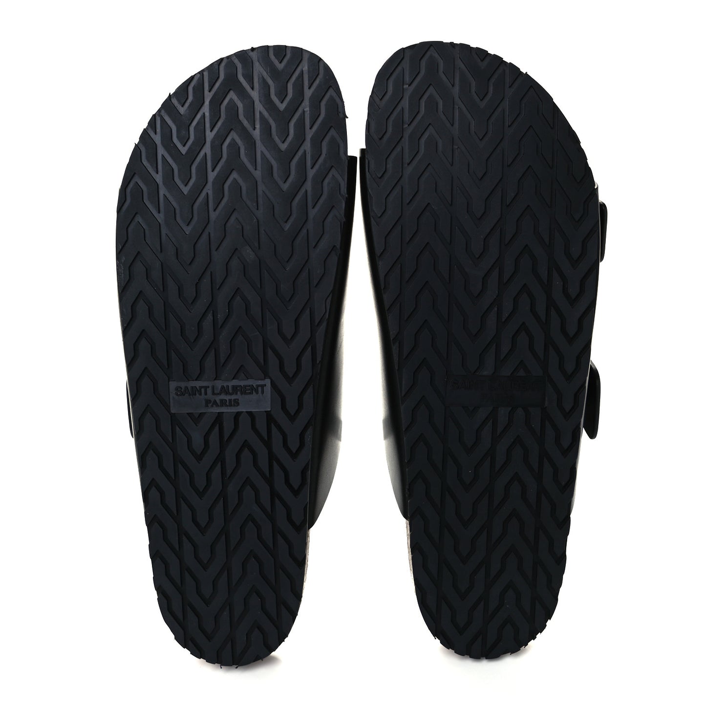 Calfskin Mens Jimmy Cross Slides 44 Black