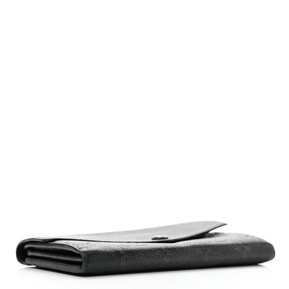Louis Vuitton Empreinte Sarah Wallet NM Black 4 of 8