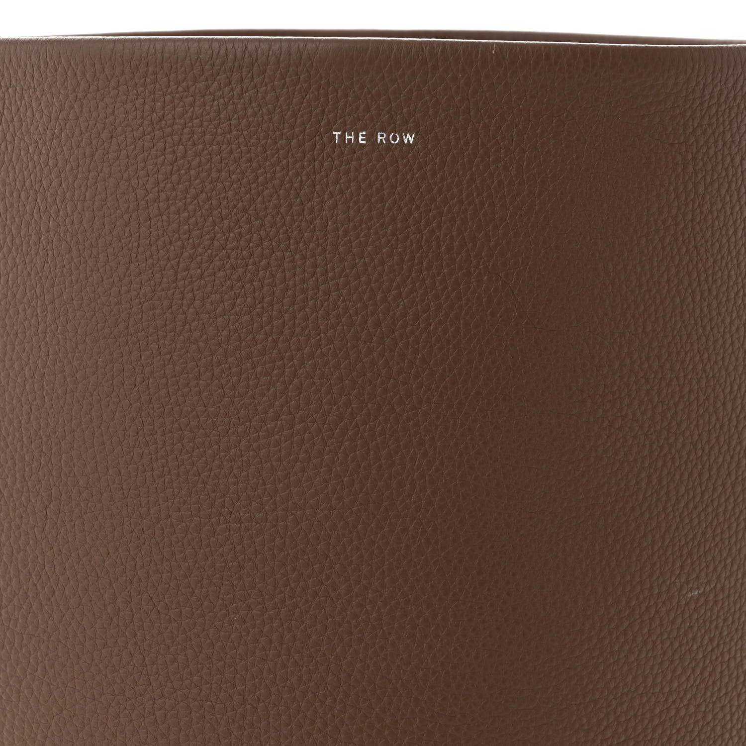 The Row Grained Calfskin Medium N/S Park Tote Brown 8 of 10