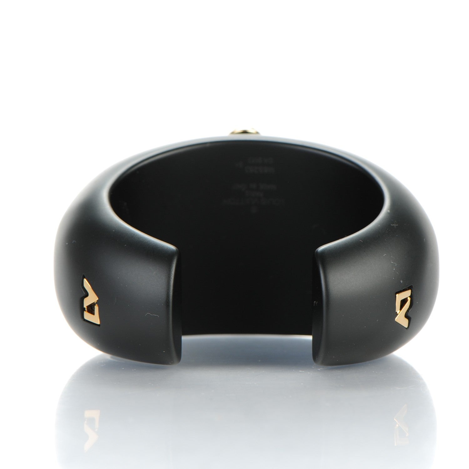 Louis Vuitton Resin Crystal Over The Rainbow Cuff S Black 3 of 5