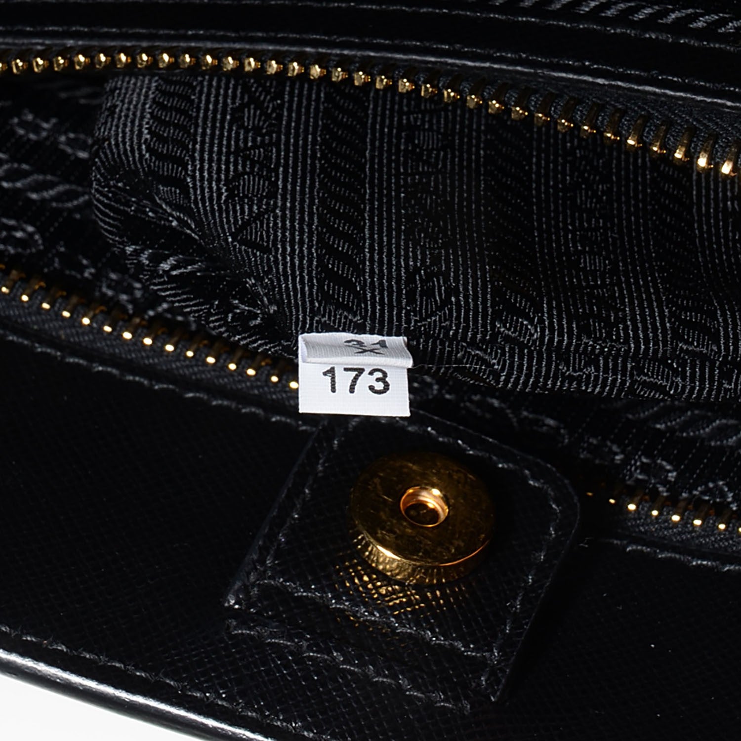 Prada Saffiano Lux Large Tote Nero Black 8 of 11