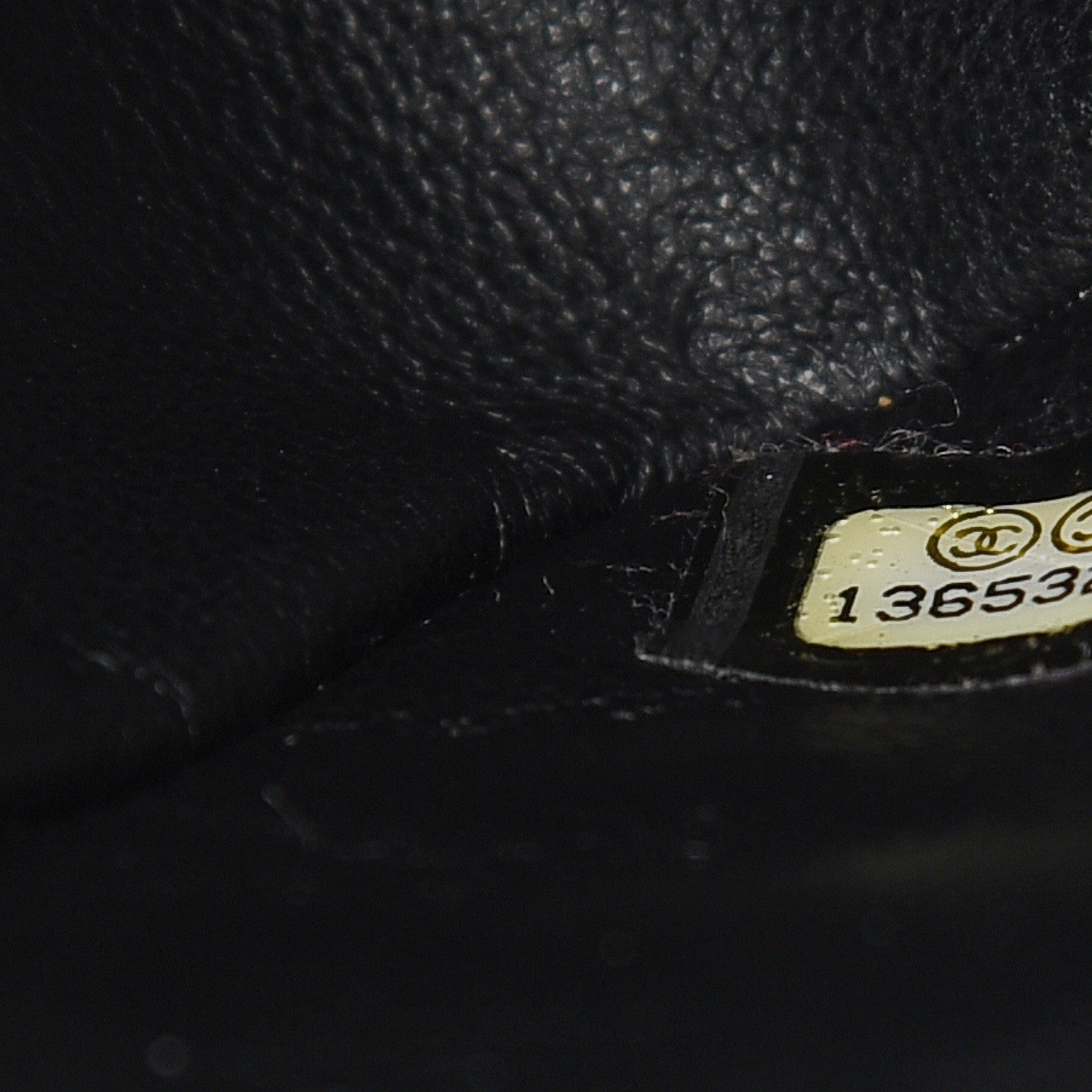 Chanel Caviar Quilted Jumbo Single Flap Black 6 of 11