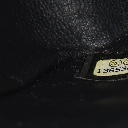 Chanel Caviar Quilted Jumbo Single Flap Black 6 of 11