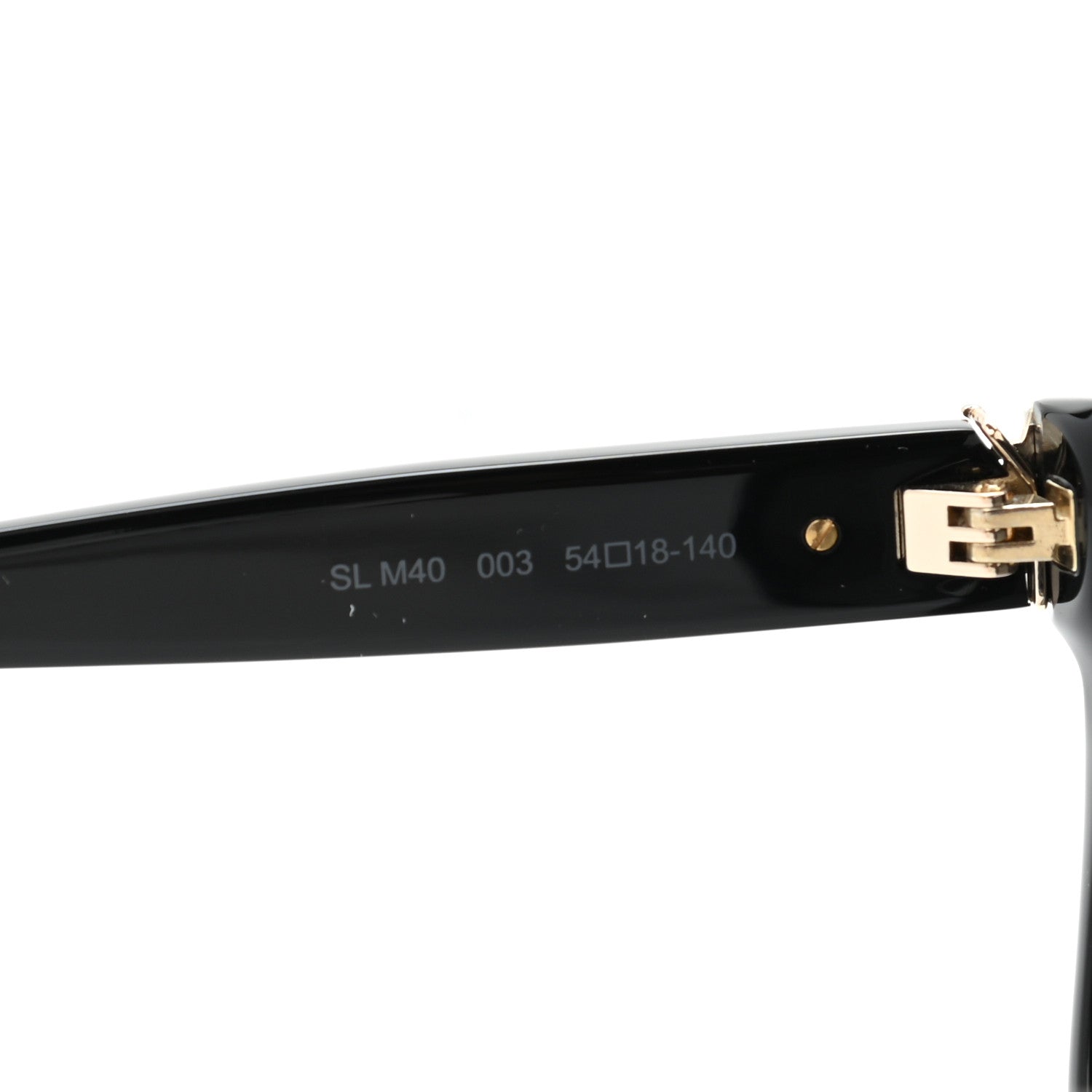 Saint Laurent Acetate SL M40 Sunglasses Black 6 of 6