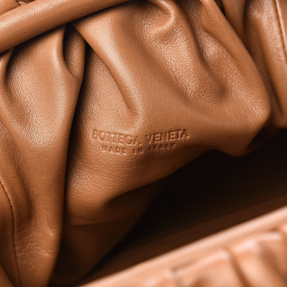 Bottega Veneta Smooth Butter Calf The Pouch Oversized Clutch Cammello 6 of 10