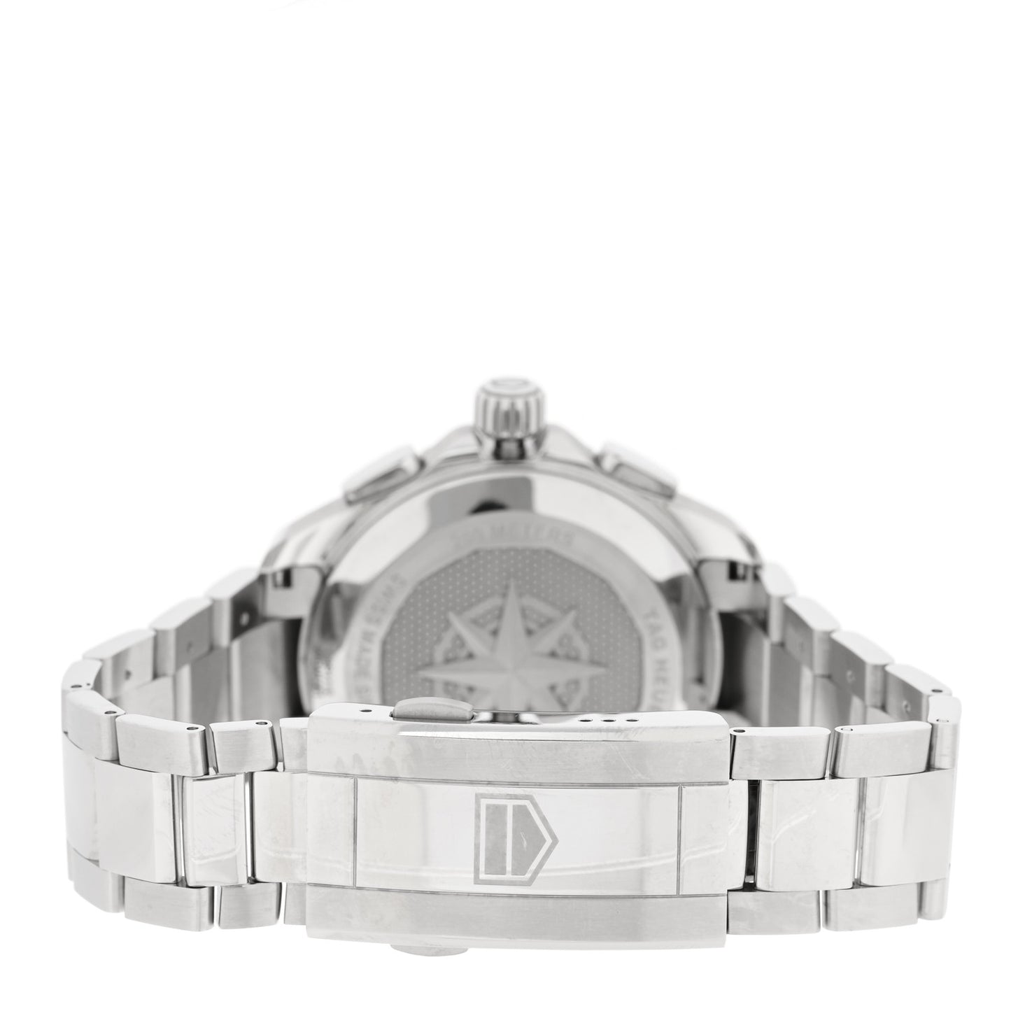 Stainless Steel 40mm Aquaracer Professional 200 Chronograph Quartz Watch Blue CBP1112