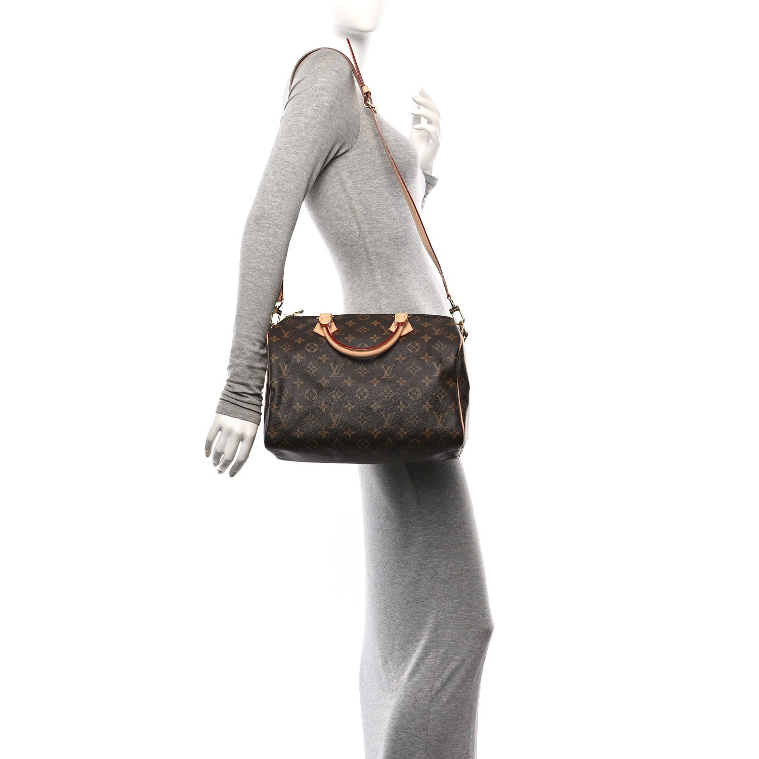Louis Vuitton Monogram Speedy Bandouliere 30 2 of 10