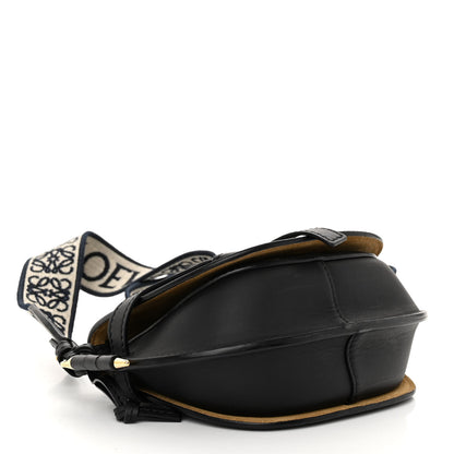 Loewe Calfskin Jacquard Mini Gate Dual Bag Black 4 of 10
