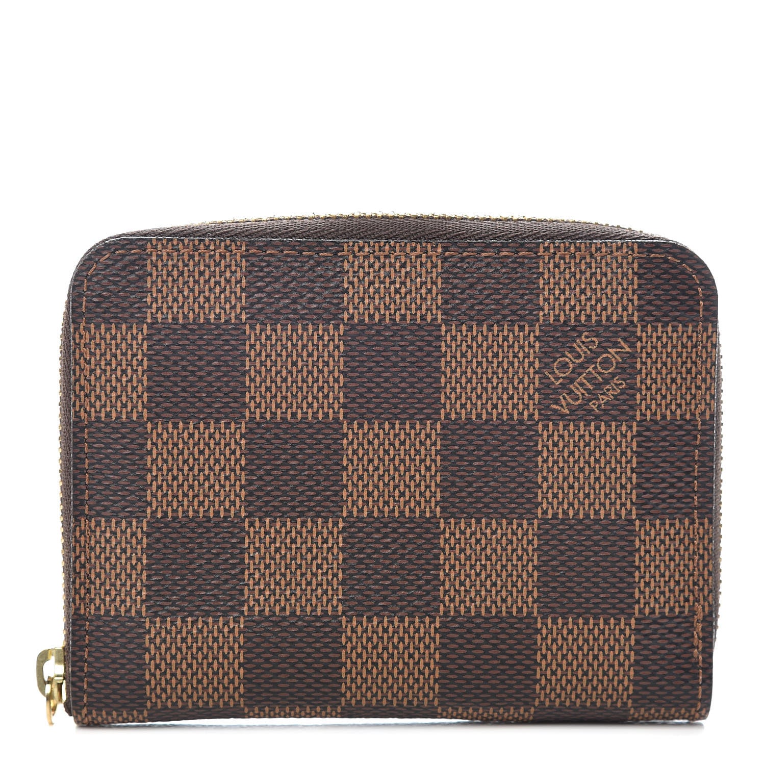 Louis Vuitton Damier Ebene Zippy Coin Purse 1 of 8