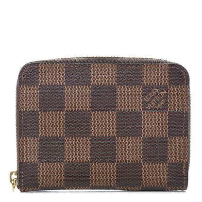 Louis Vuitton Damier Ebene Zippy Coin Purse 1 of 8