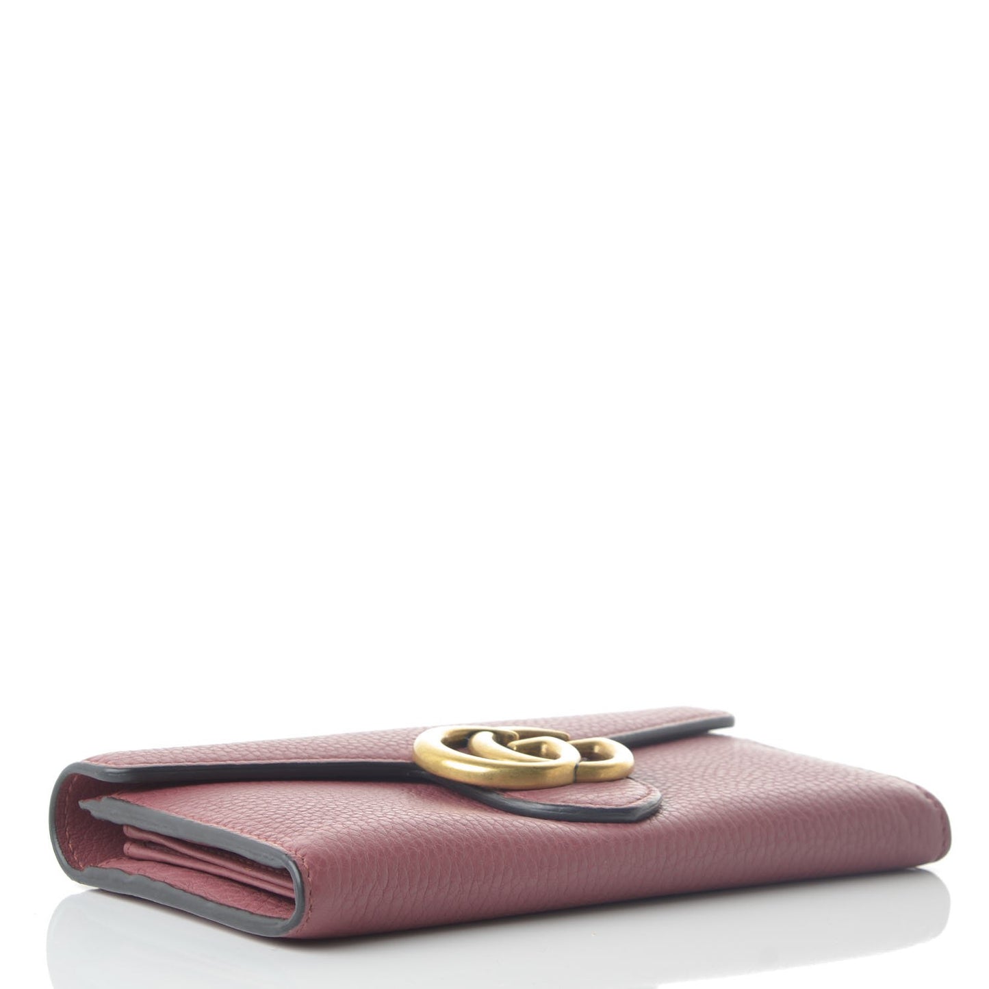 Cellarius Calfskin GG Marmont Continental Wallet Dry Rose