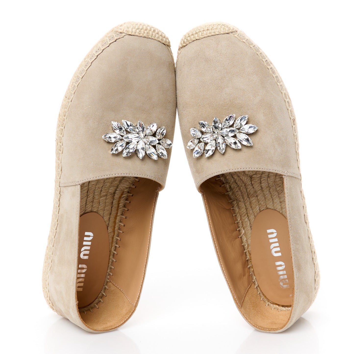 Camoscio Crystal Espadrilles 37 Corda