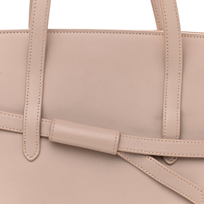 Alaia Calfskin Belt Shoulder Bag Sable 7 of 10
