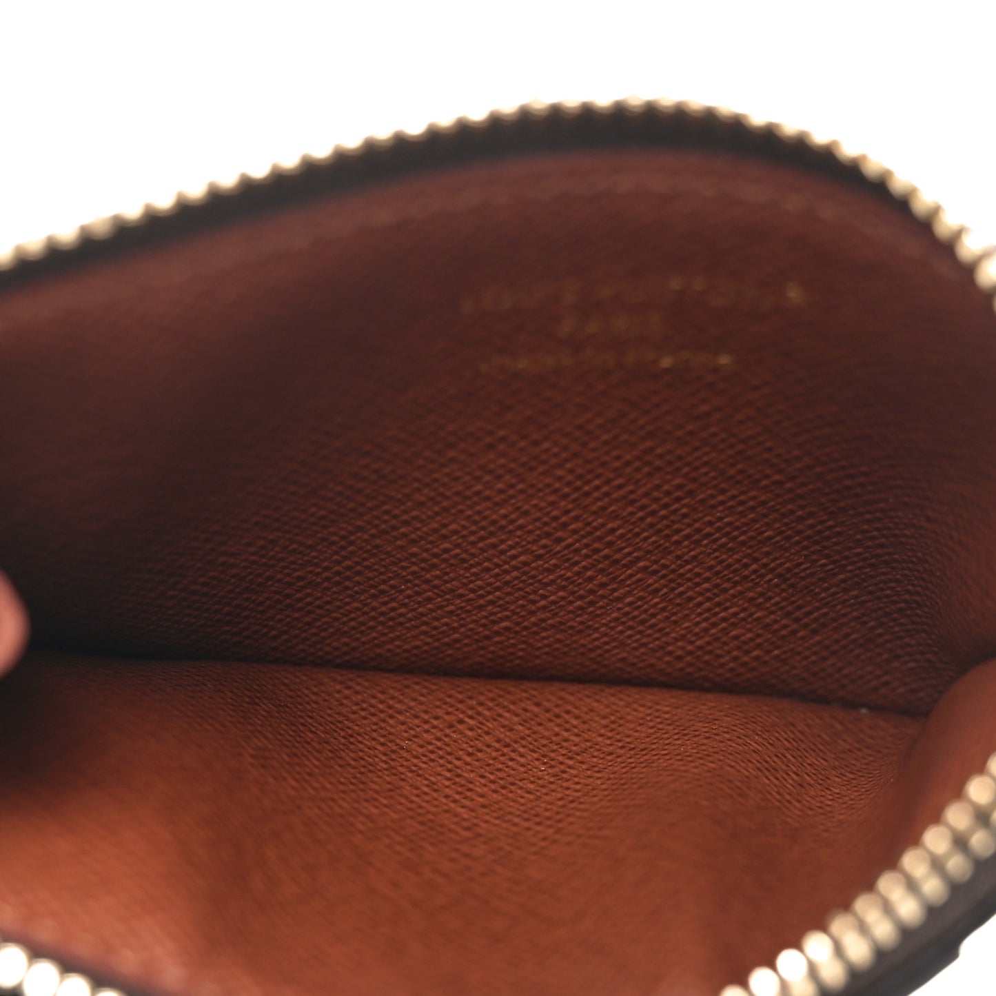 Monogram Zipped Romy Card Holder