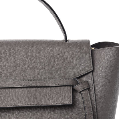 Celine Grained Calfskin Mini Belt Bag Grey 14 of 20