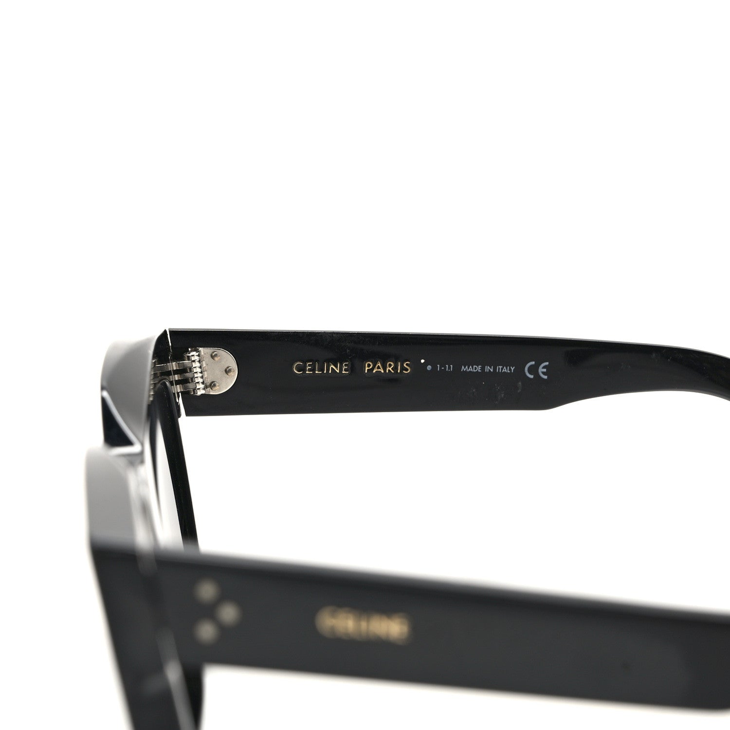 Celine Polarized CL 40130I Sunglasses Black 5 of 8