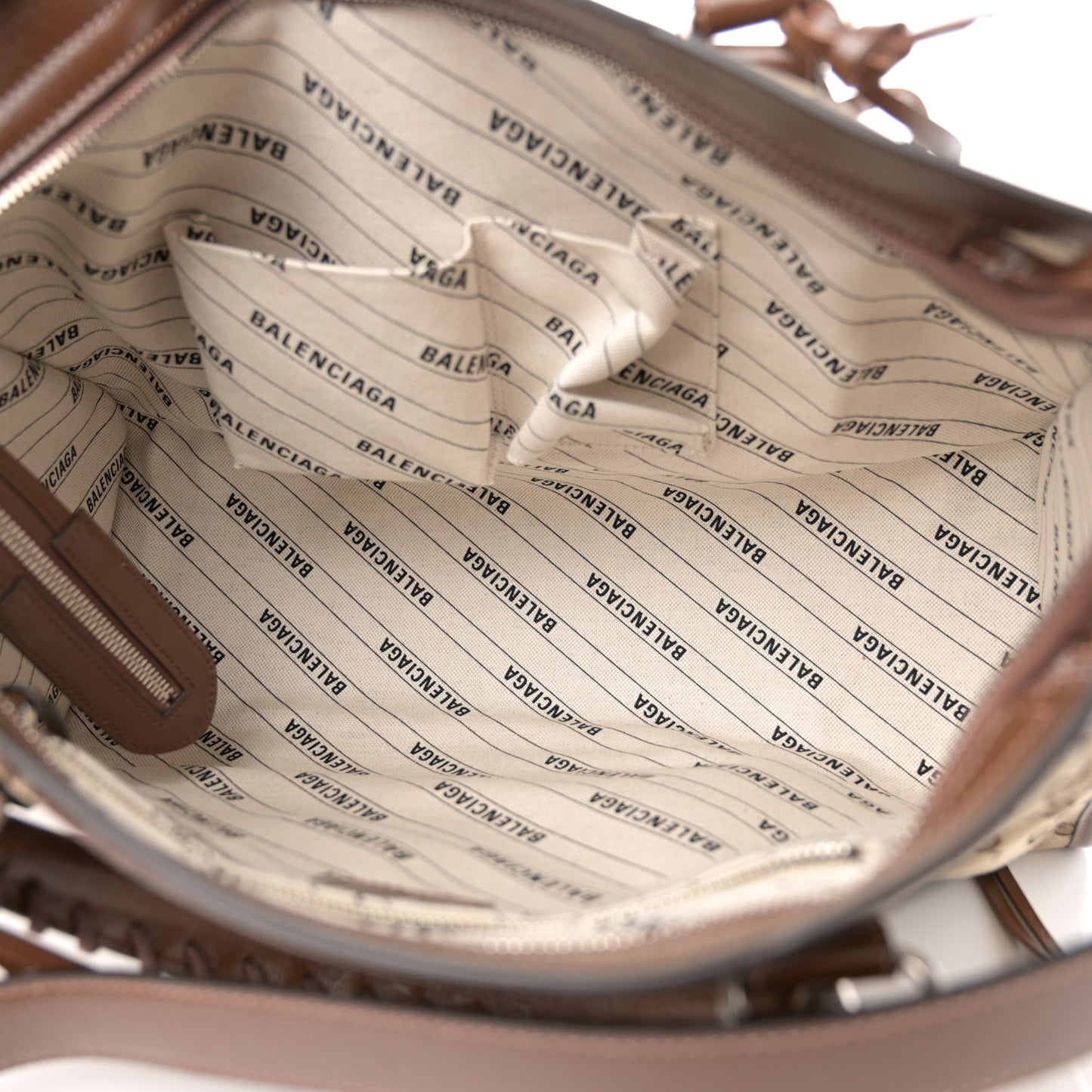 X GUCCI GG Monogram Azalea Calfskin Neo Classic Silver Hardware Medium City Beige Ebony Brown Sugar
