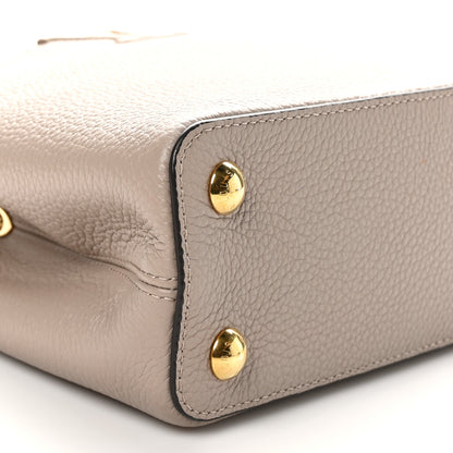 Louis Vuitton Taurillon Capucines BB Galet 8 of 9