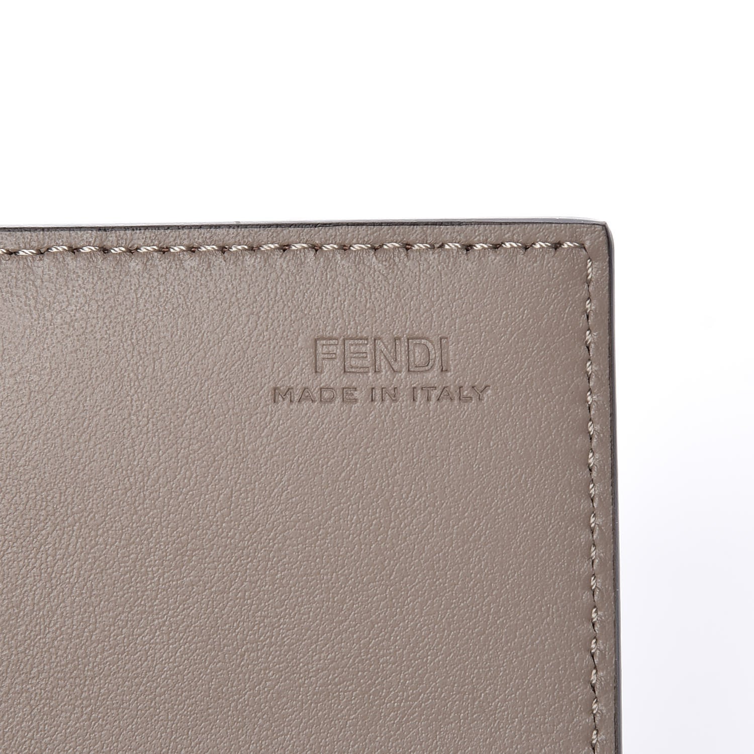 Fendi Vitello Liberty Vitello Century Bi-Color By The Way Continental Wallet English Rose Tortora 6 of 8