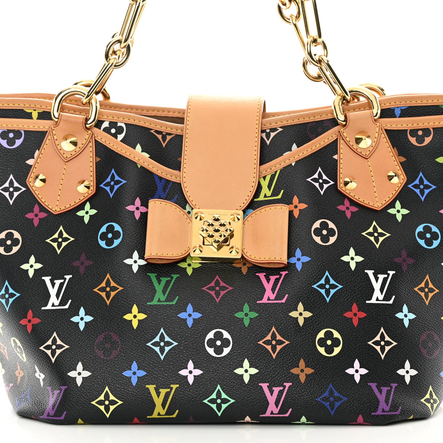 Monogram Multicolor Annie GM Black