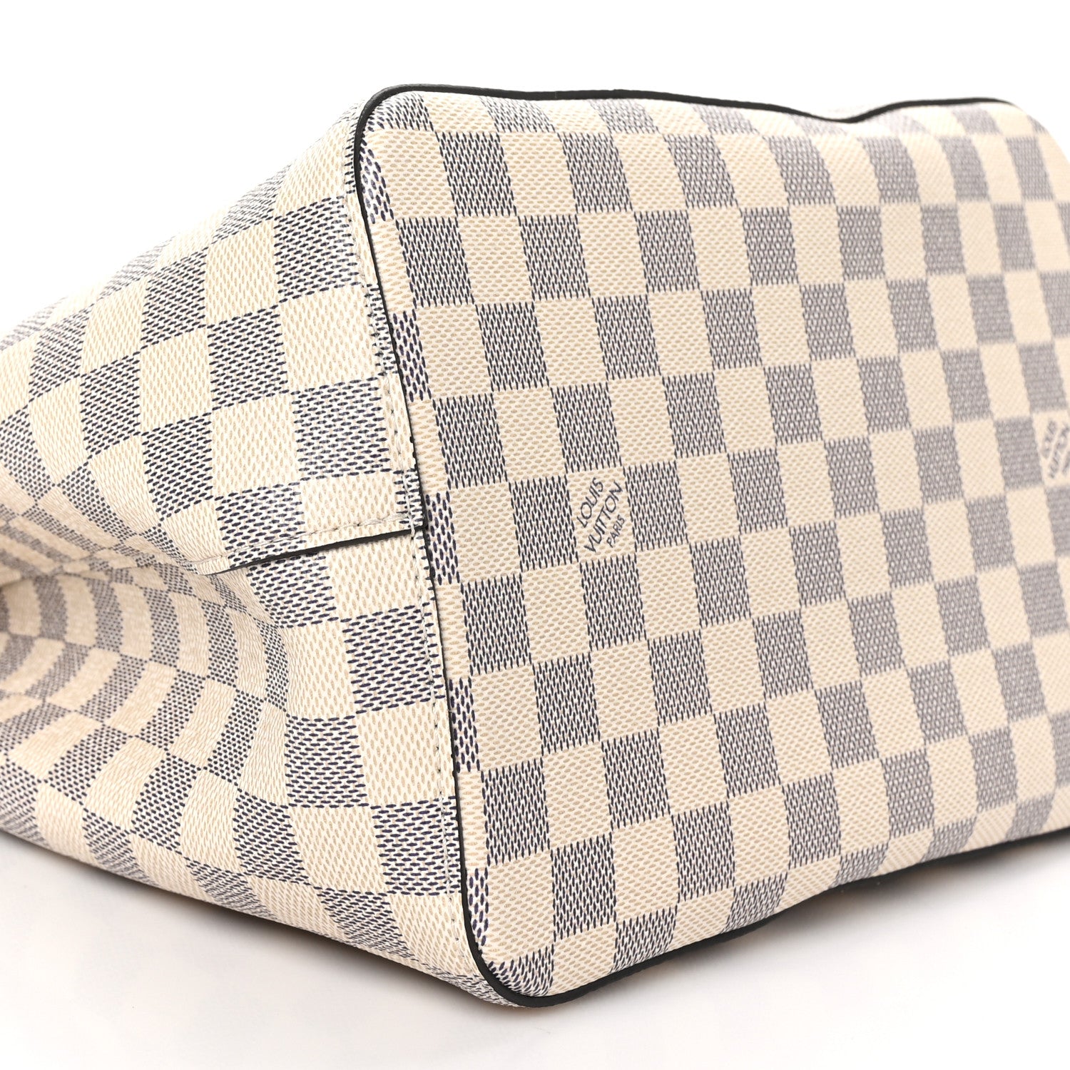Louis Vuitton Damier Azur Braided Neonoe MM Blue 9 of 10