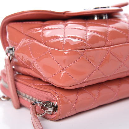 Chanel Patent Brilliant Mini Flap WOC Bag Pink 5 of 14