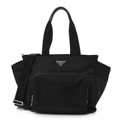Prada Nylon Vela Baby Bag Black 3 of 10