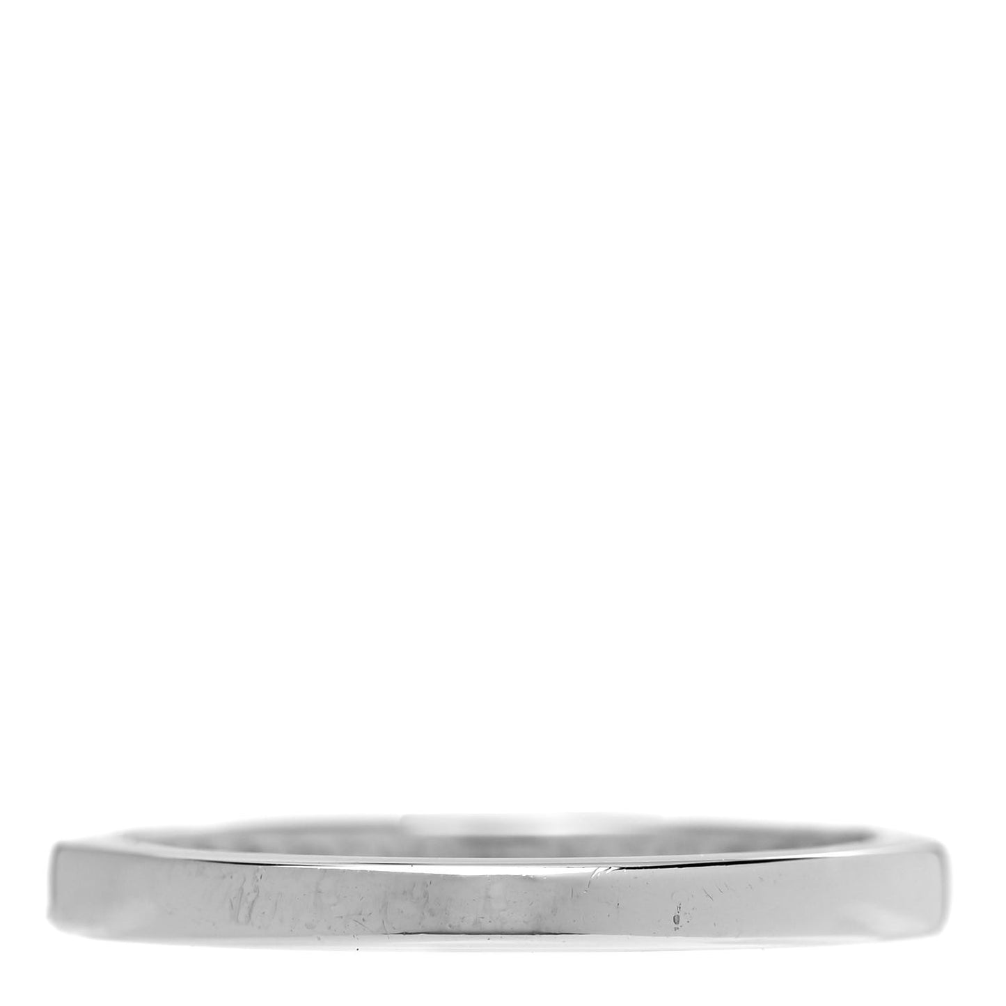 Platinum Diamond .25ct Half Circle Wedding Band Ring 50 5.25