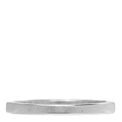 Tiffany Platinum Diamond .25ct Half Circle Wedding Band Ring 50 5.25 3 of 6