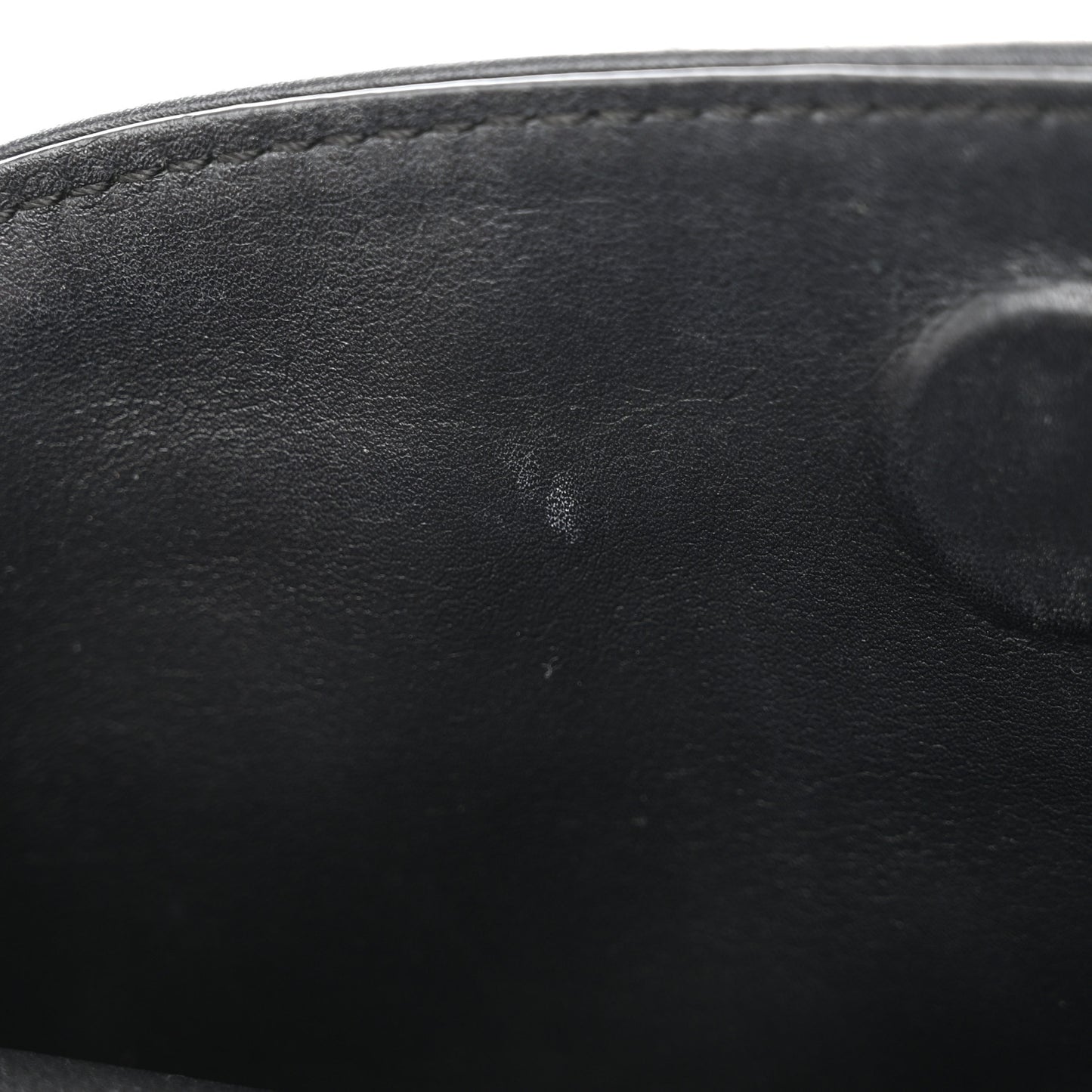 Calfskin Small Logo Go Crossbody Bag Black