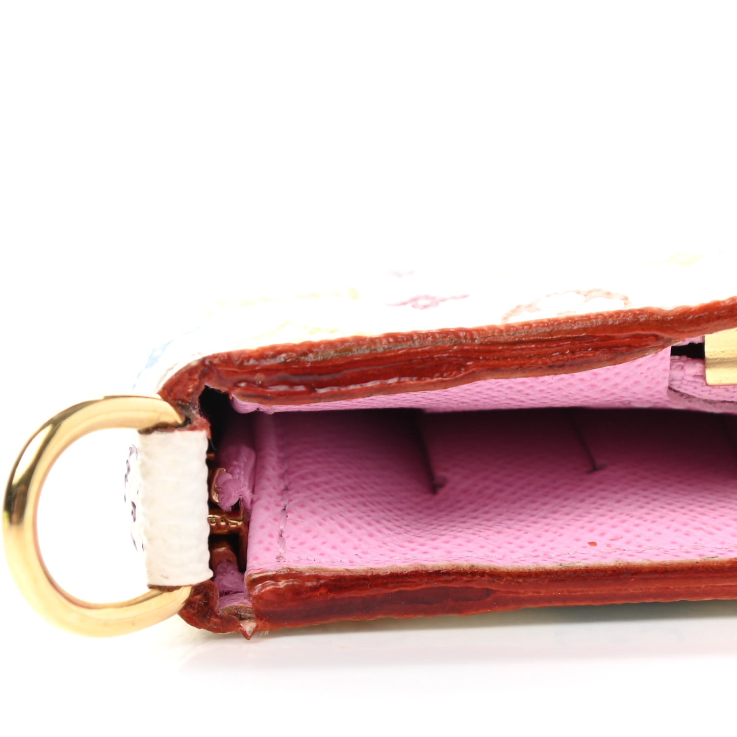 Monogram Multicolor Insolite Wallet White Litchi