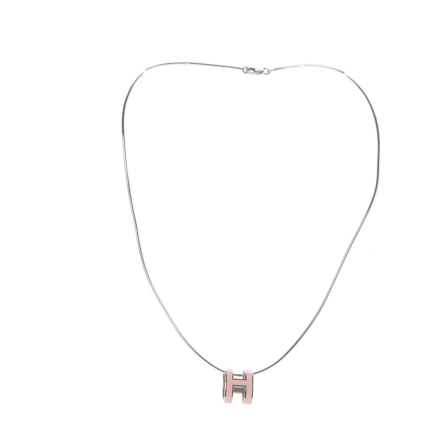Hermes Lacquered Palladium Pop H Sugar Pink 3 of 6