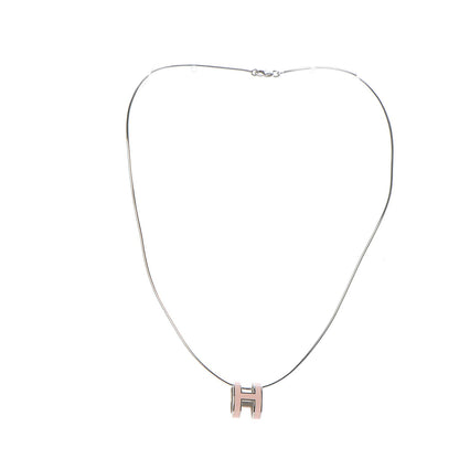 Hermes Lacquered Palladium Pop H Sugar Pink 3 of 6