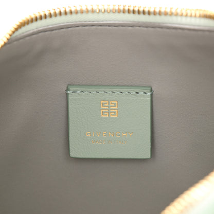 Givenchy Smooth Calfskin Small Moon Cut Out Shoulder Bag Celadon 6 of 8