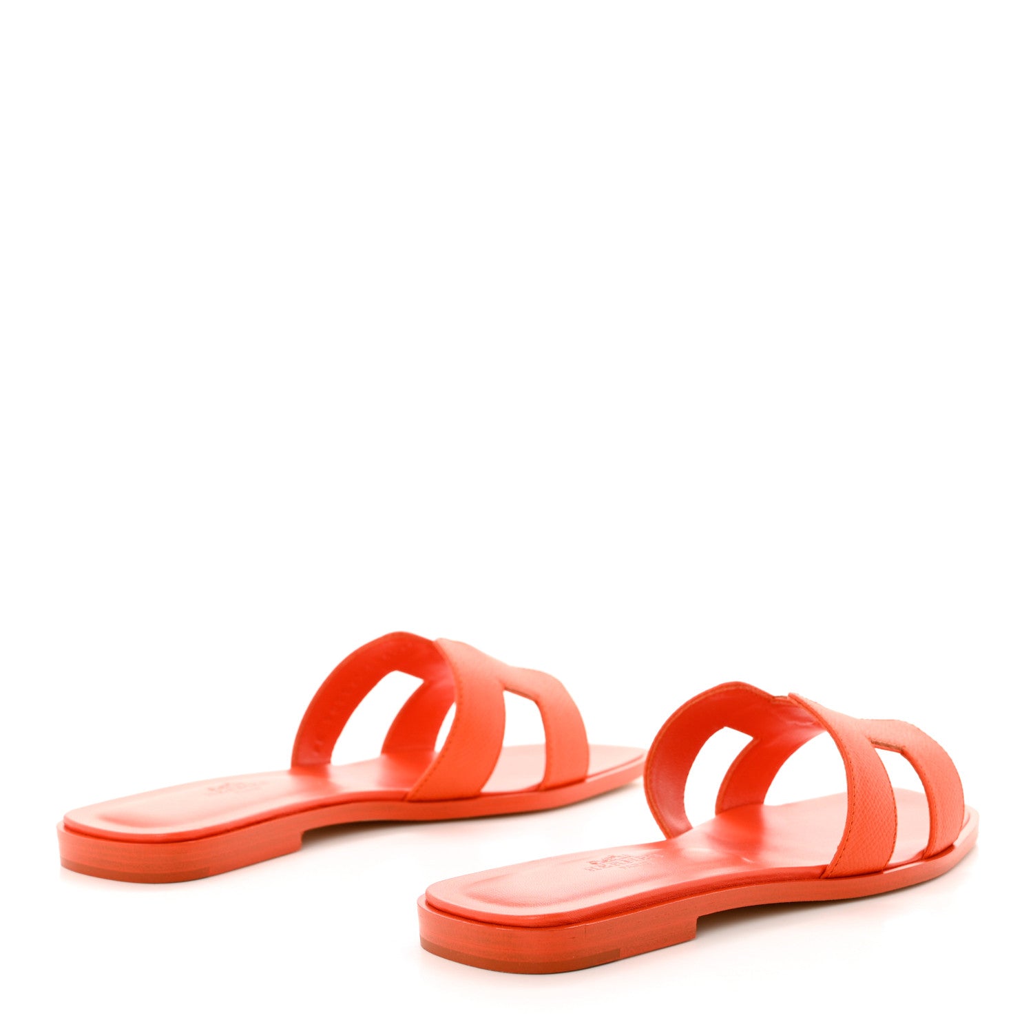 Hermes Epsom Oran Sandals 36 Orange Poppy 4 of 9