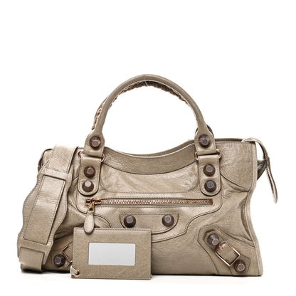 Balenciaga Agneau Giant 21 Rose Gold Hardware City Papyrus 3 of 11