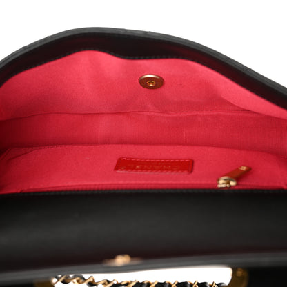 Chanel Lambskin Small Chain Handle Flap Bag Black 5 of 10