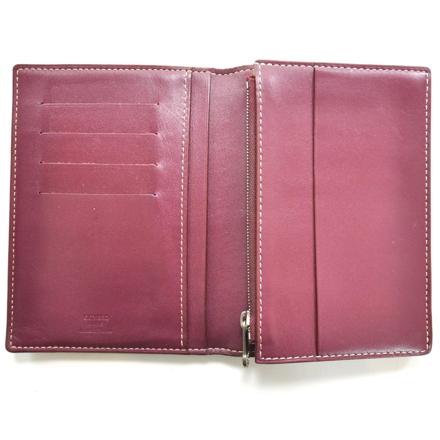 Goyardine Wallet Burgundy