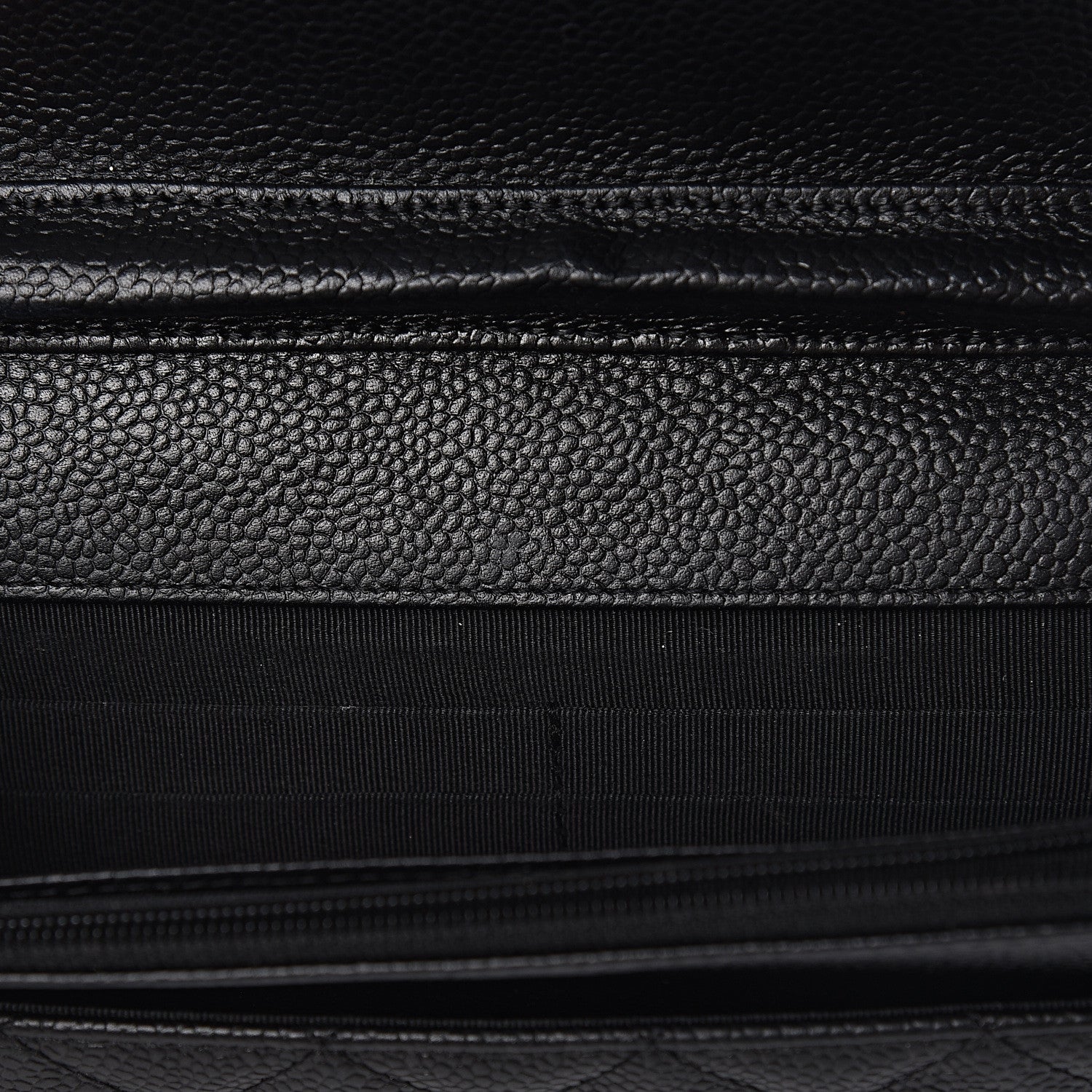 Chanel Caviar Quilted Wallet On Chain WOC Black 8 of 12