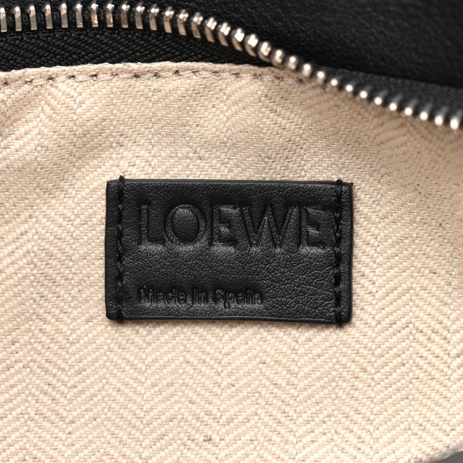 Loewe Calfskin Small Puzzle Bag Black 6 of 11