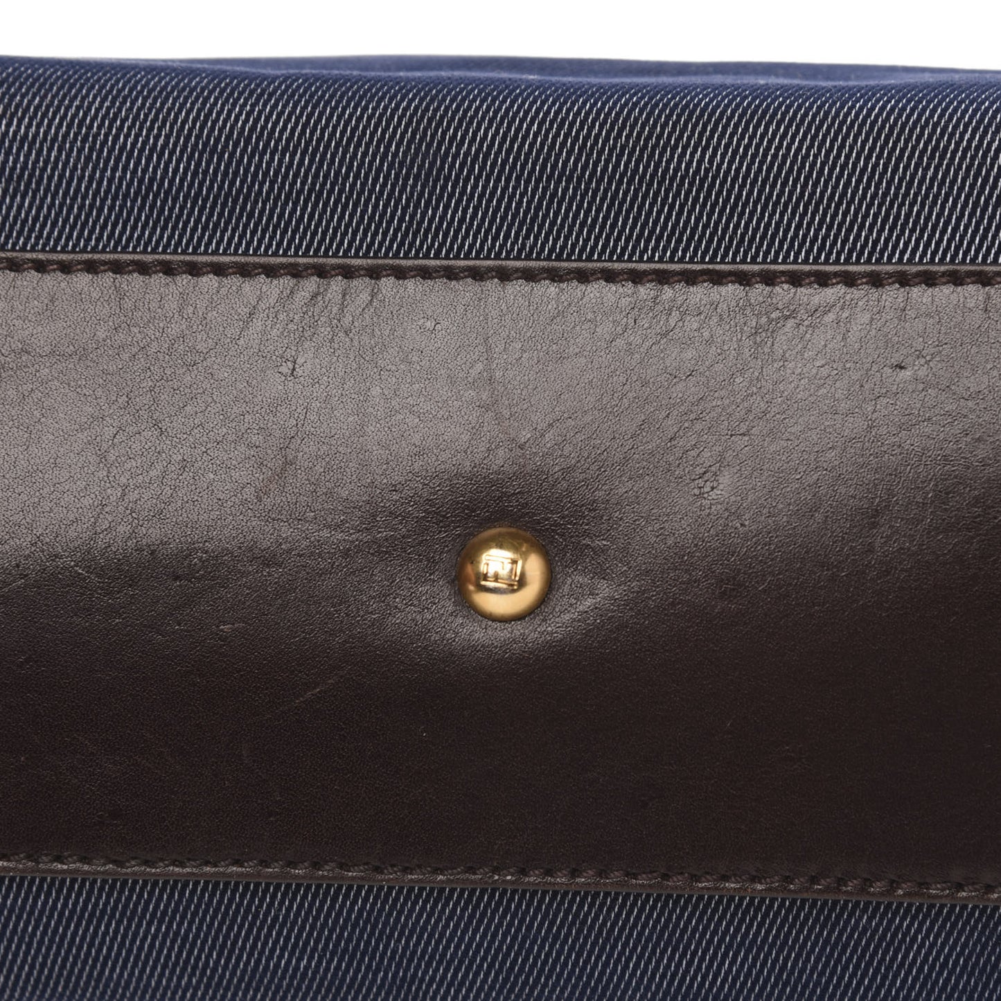 Denim Medium Peekaboo Iconic Satchel Blue