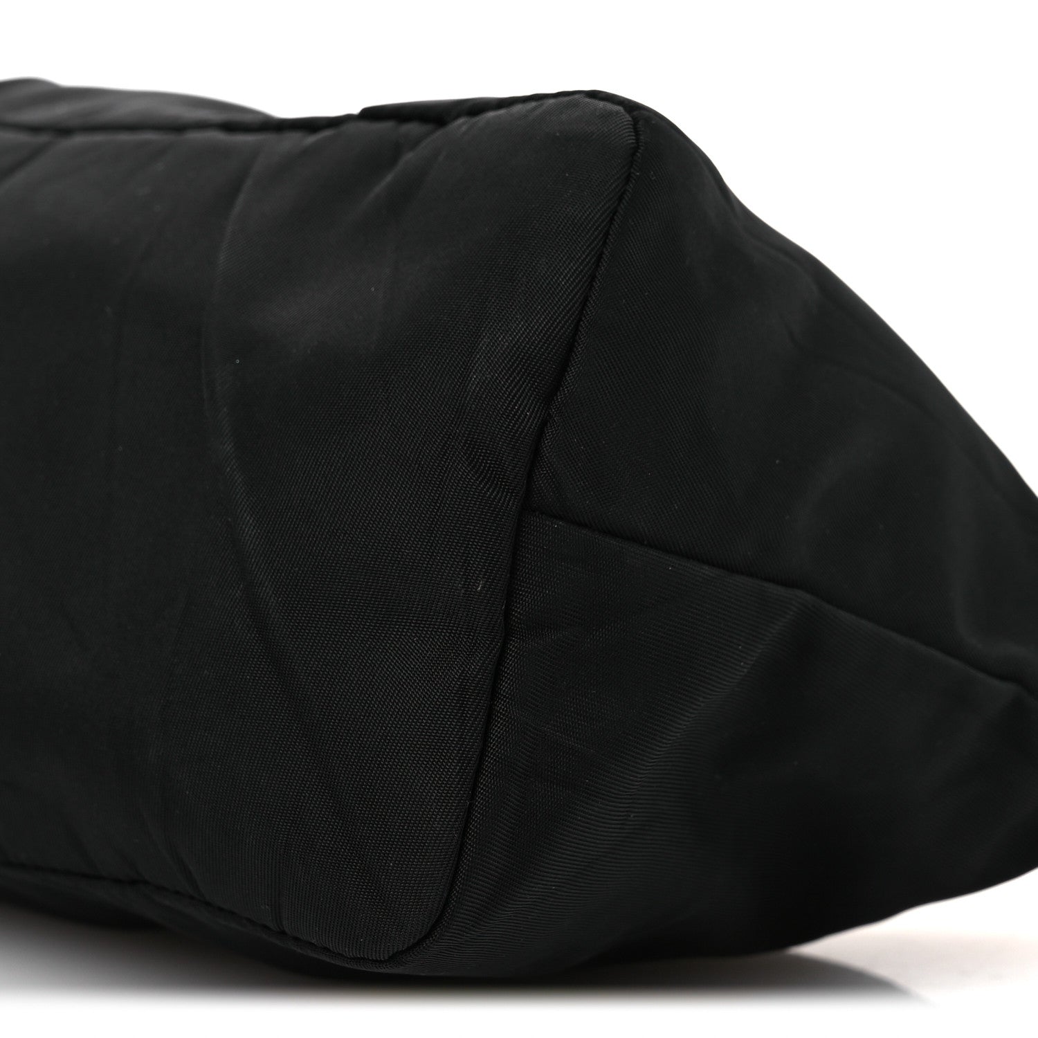 Prada Tessuto Nylon Pochette Bag Black 10 of 14