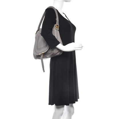 Chloe Calfskin Medium Marcie Hobo Cashmere Grey 2 of 10