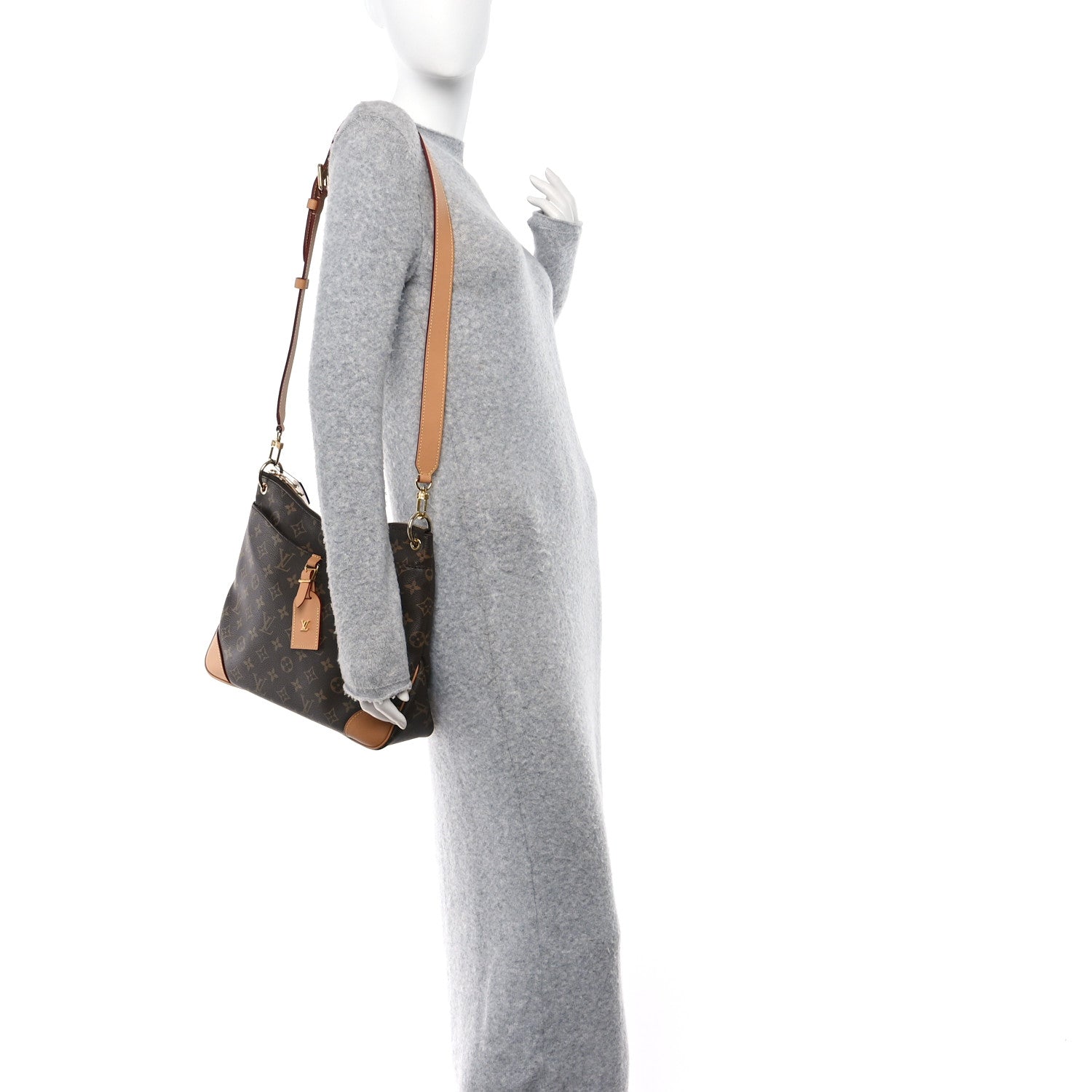 Louis Vuitton Monogram Odeon MM Natural 2 of 9
