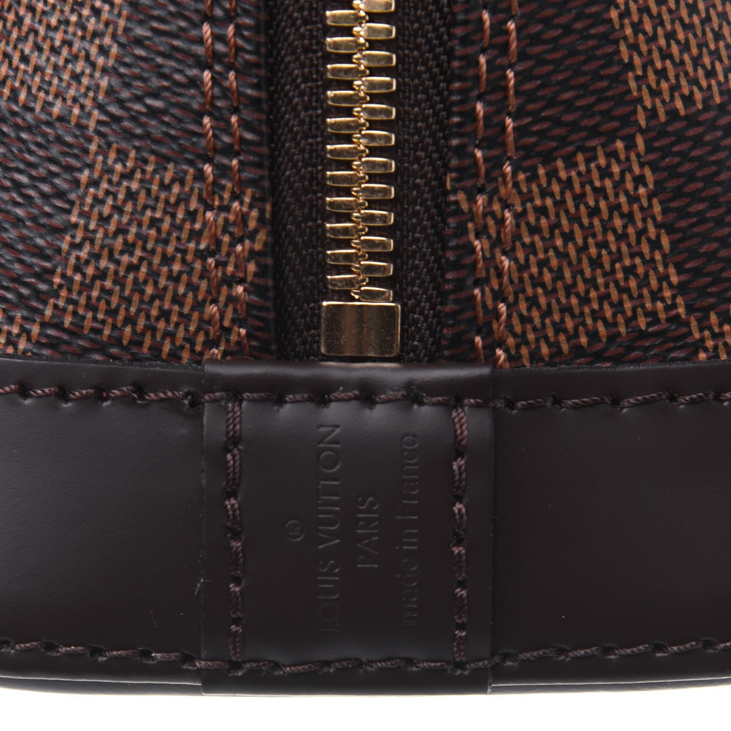 Louis Vuitton Damier Ebene Alma BB 7 of 15