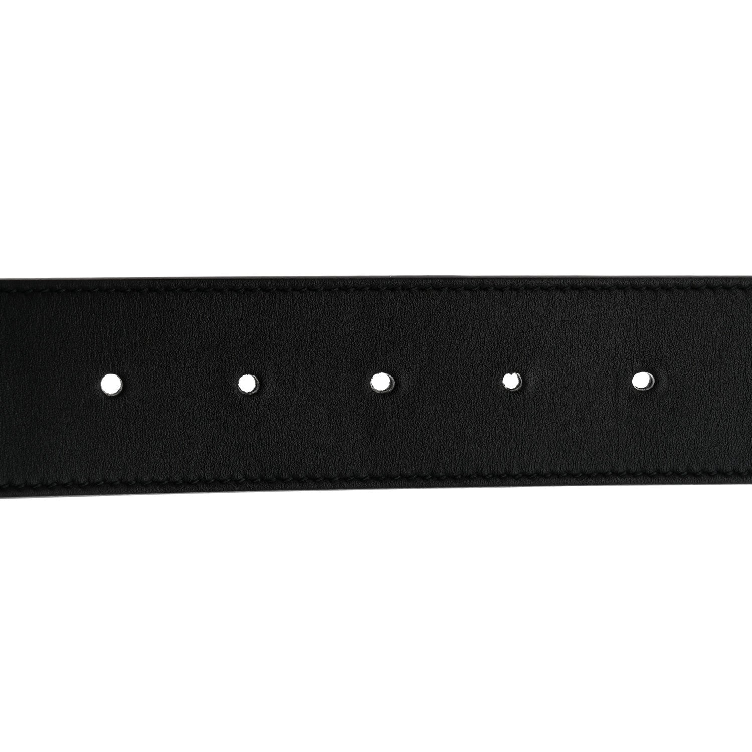 Gucci Calfskin Double G 40mm Belt 75 30 Black 5 of 6