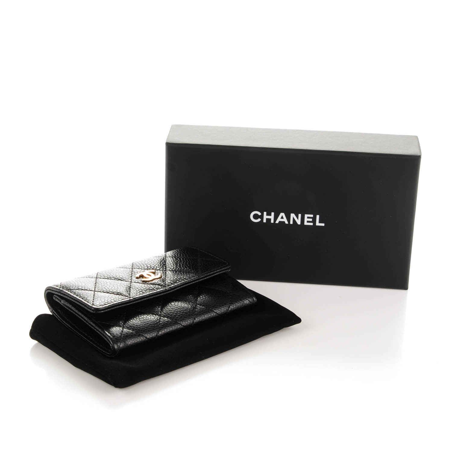 Chanel Caviar Quilted Card Holder Black 4 of 8