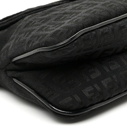 Fendi Zucchino Baguette Black 8 of 22