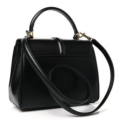 Celine Satinated Calfskin Small 16 Top Handle Bag Black 2 of 10